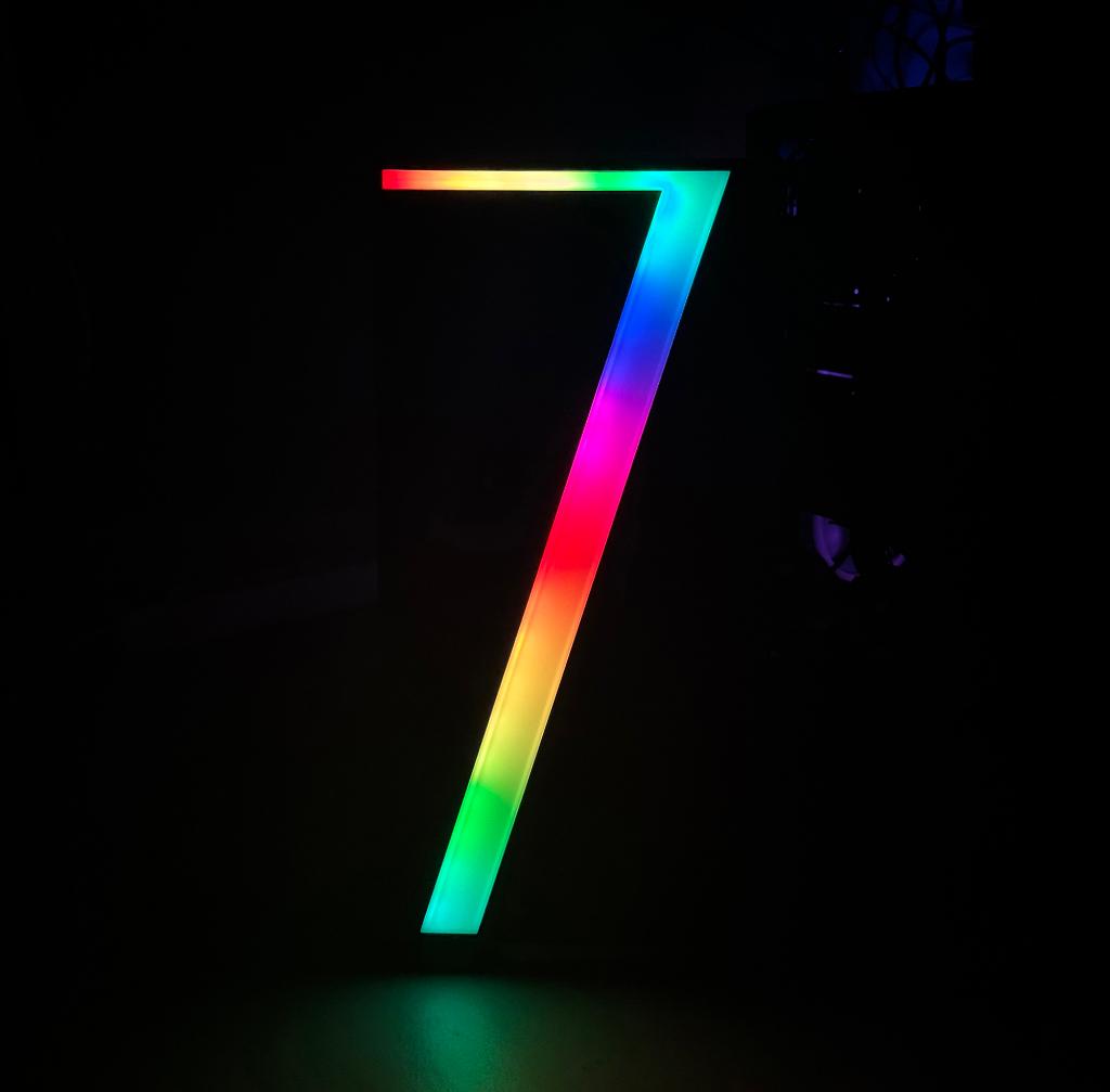 RGB PC case "7", Computers en Software, Computerbehuizingen, Gebruikt, Ophalen