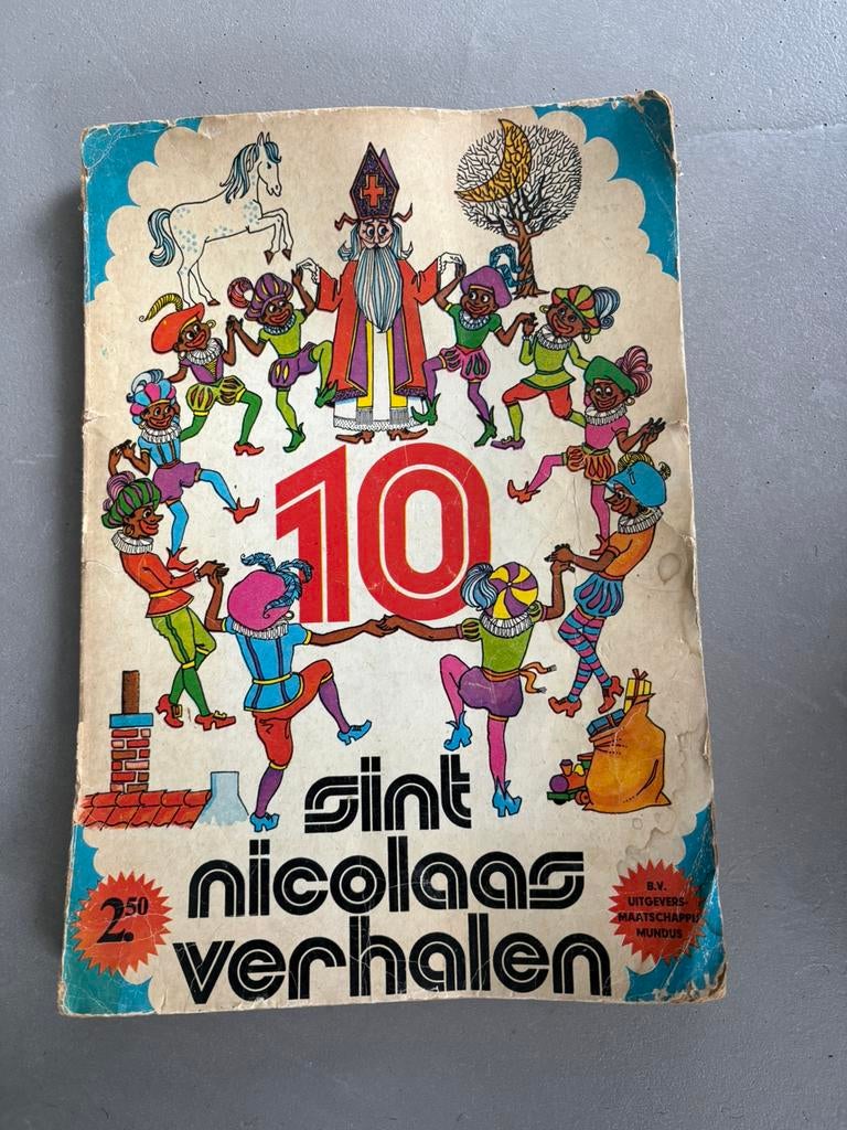 Vintage 10 Sint Nicolaas verhalen, Ophalen of Verzenden, Gelezen