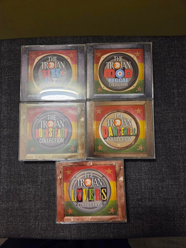 Trojan Records Ska Reggae Skinhead - 5 Boxen (10 CD's), Ophalen of Verzenden, Zo goed als nieuw, Overige genres