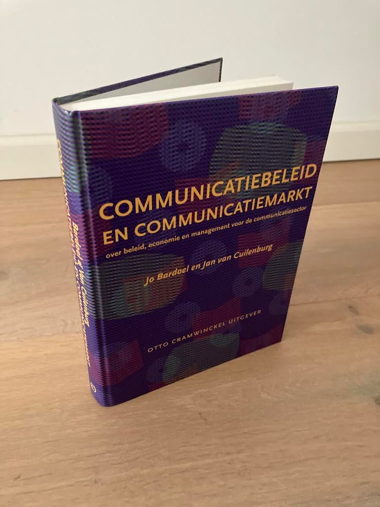 J. Bardoel - Communicatiebeleid en communicatiemarkt, Sociale wetenschap, Ophalen of Verzenden, J. Bardoel; J. van Cuilenburg