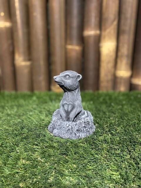 Stokstaartje nr.217, Ophalen, Nieuw, Beton, Dierenbeeld