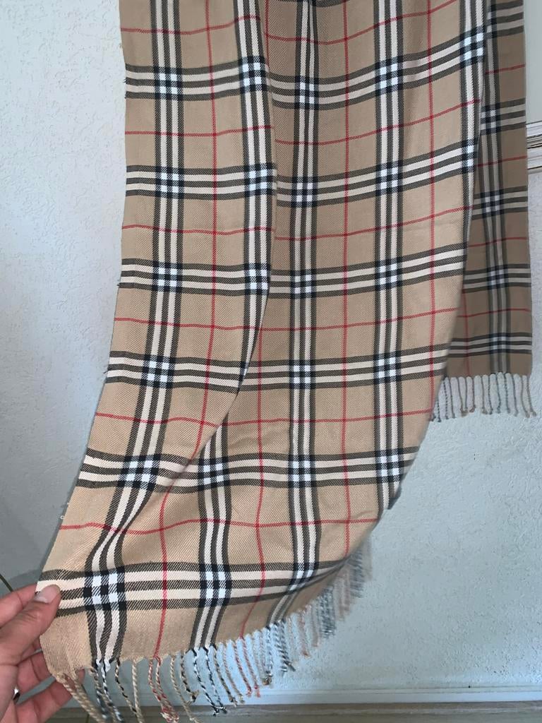 Burberry Sjaal - Klassiek en Stijlvol, Kleding | Heren, Ophalen of Verzenden, Zo goed als nieuw, Sjaal
