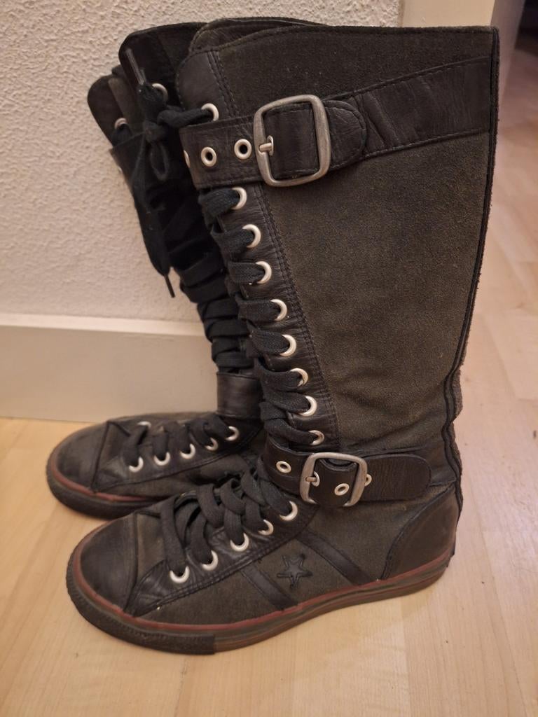 Converse Hoge Laarzen - Zwart, Hoge laarzen, Zwart, Converse, Ophalen of Verzenden