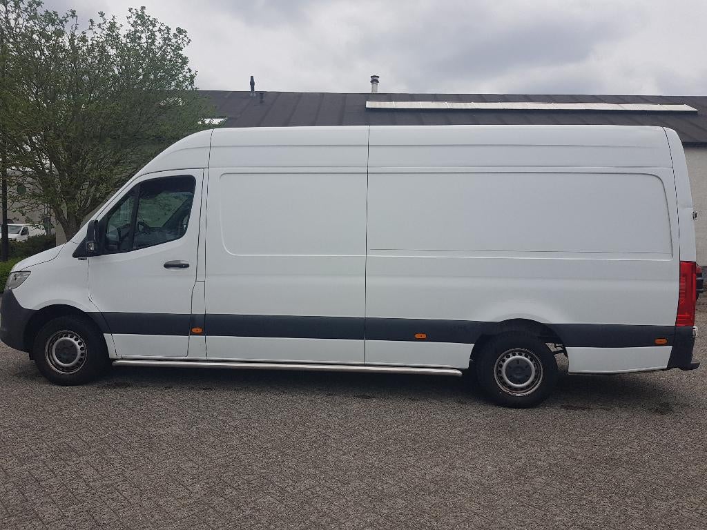 Mercedes-Benz Sprinter 314 2.2 CDI L3H2 DC EURO VI-D 2019, Auto's, Bestelauto's, Automaat, Wit, Diesel, Particulier