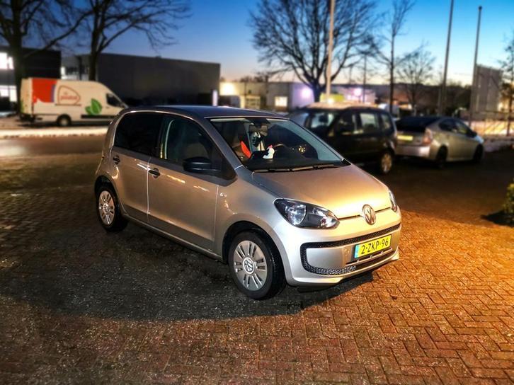 Volkswagen up! 1.0 50KW/68PK 5-DRS Ecofuel 2015 Grijs CNG, Auto's, Volkswagen, Voorwielaandrijving, 37 €/maand, Up!, 4 stoelen