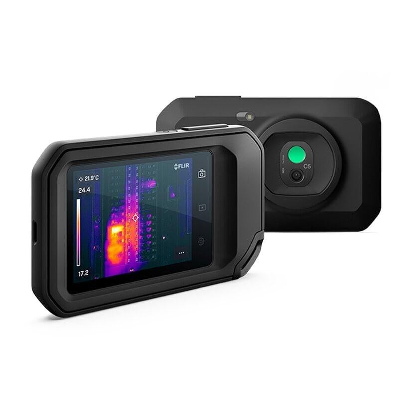 Te huur: professionele warmtebeeldcamera Flir C5 touchscreen, Doe-het-zelf en Verbouw, Meetapparatuur, Ophalen, Zo goed als nieuw