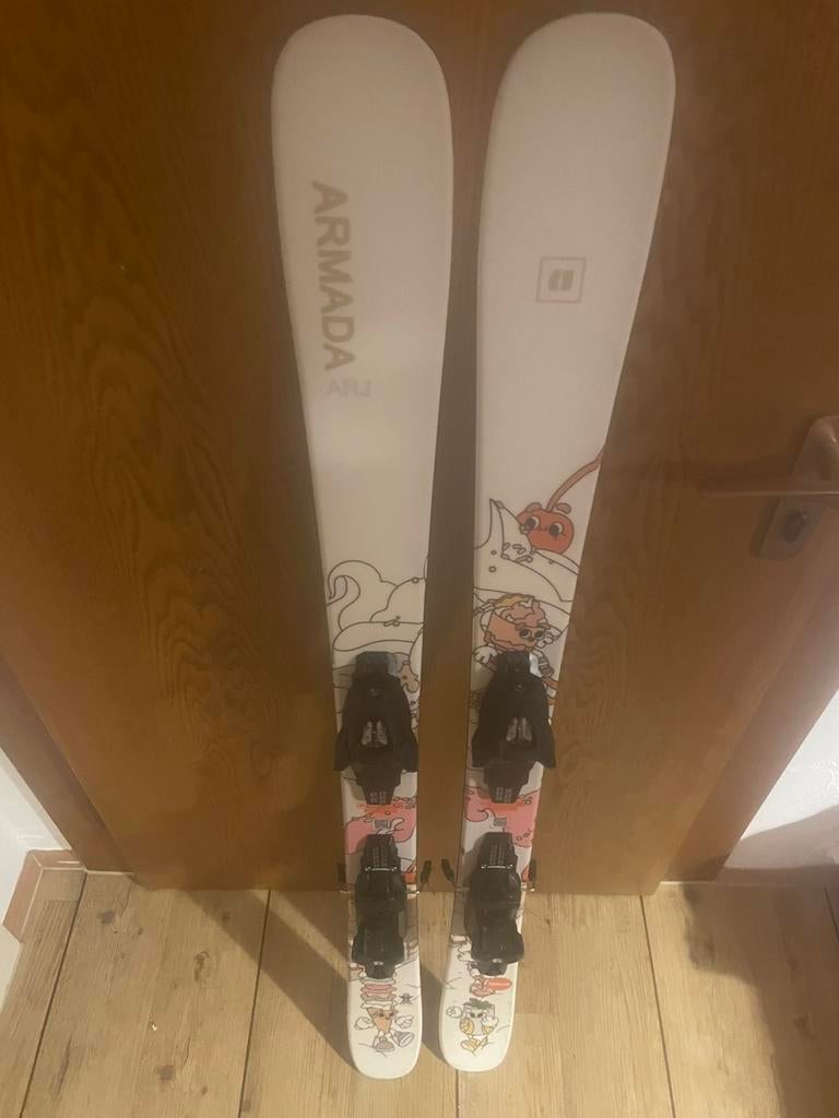 Armada 133 cm ski’s voor kinderen met GripWalk bindingen, Gebruikt, 100 tot 140 cm, Ski's, Ophalen