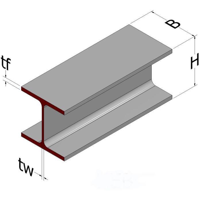 HEB 300 stalen balk, Ophalen of Verzenden, Nieuw, IJzer