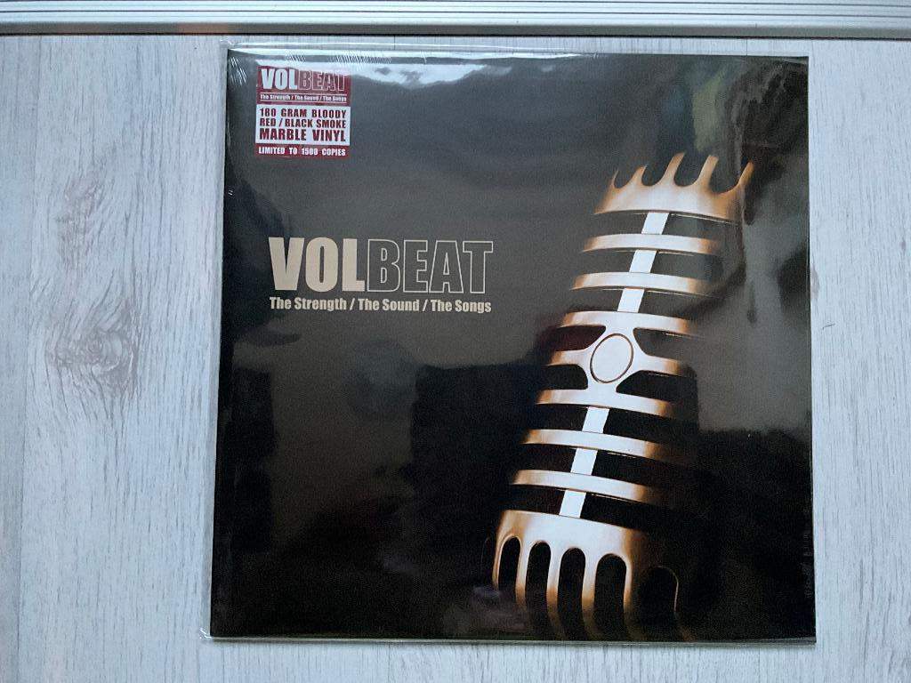 Volbeat - The Strength / The Sound / The Songs Red/Marble, Cd's en Dvd's, Vinyl | Hardrock en Metal, Ophalen of Verzenden, Nieuw in verpakking