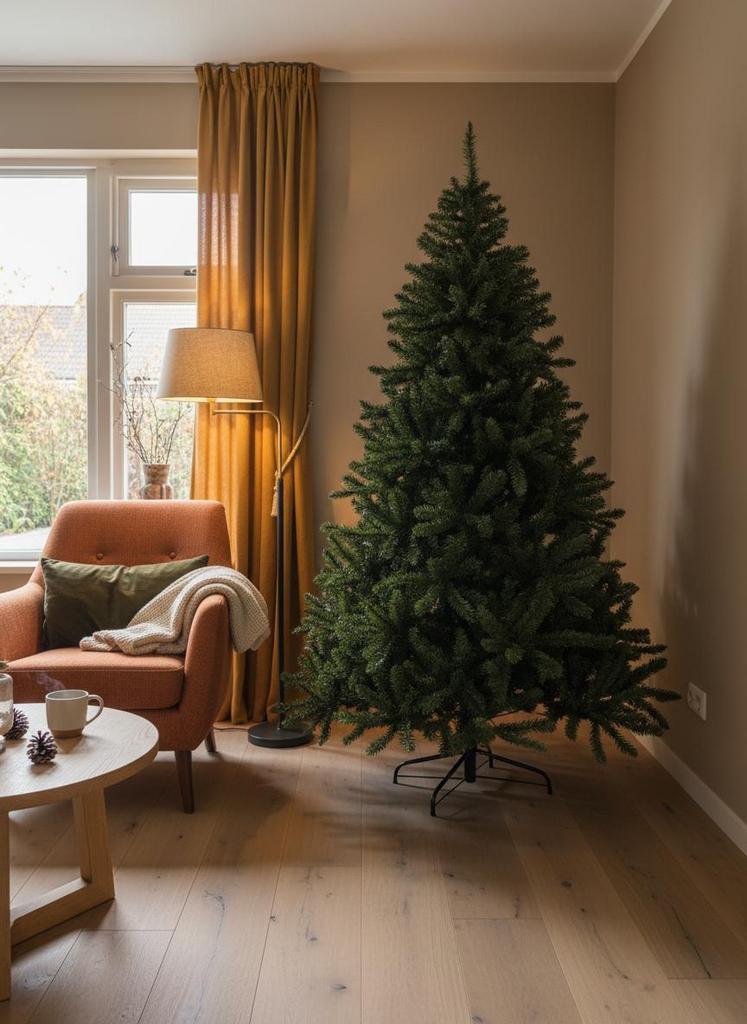 Kerstboom 1,85m, Ophalen, Zo goed als nieuw