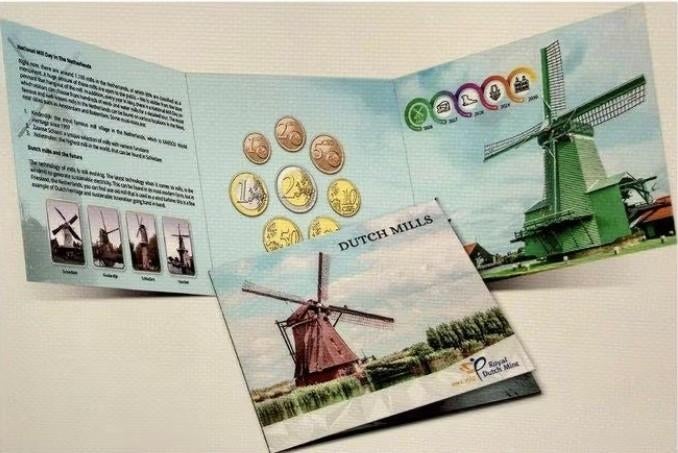 Nederland 2026 - Dutch Mills - World Money Fair  - Schaars!, Ophalen of Verzenden, Overige landen, 2 euro, Setje