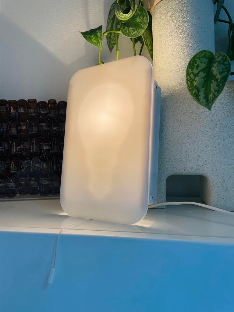 POP ART Lamp Illusion BULB, Ophalen of Verzenden, Zo goed als nieuw, Minder dan 50 cm, Pop Art / Design