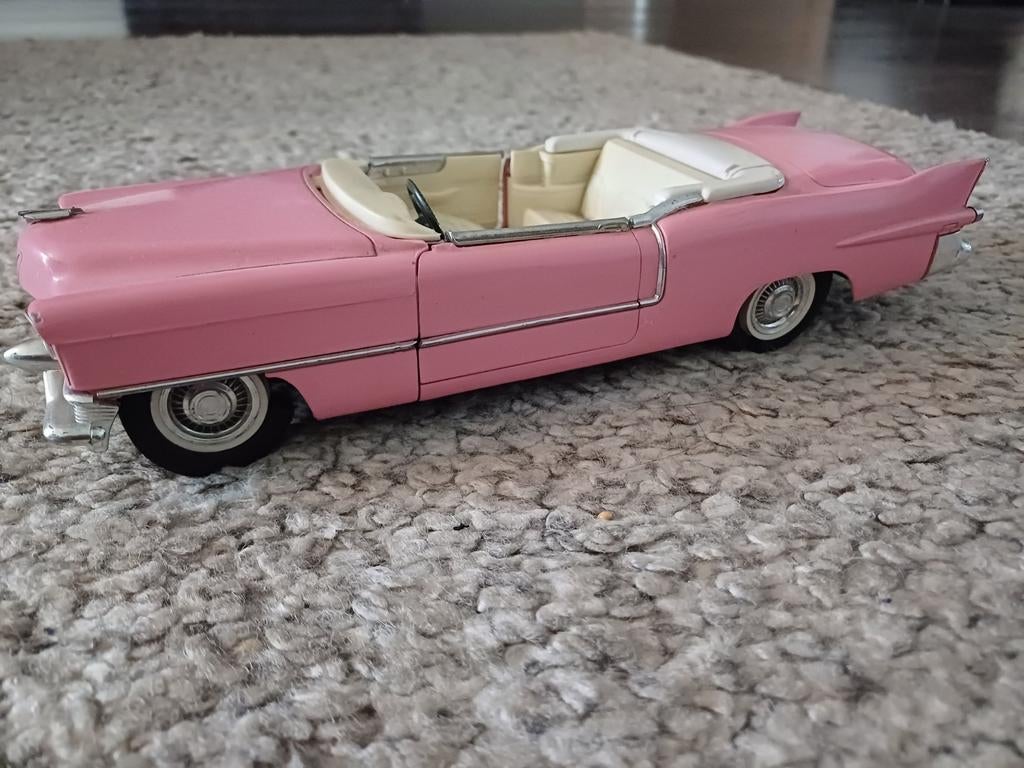 Roze Cadillac Modelauto, Ophalen of Verzenden, Gebruikt, Auto, Overige merken