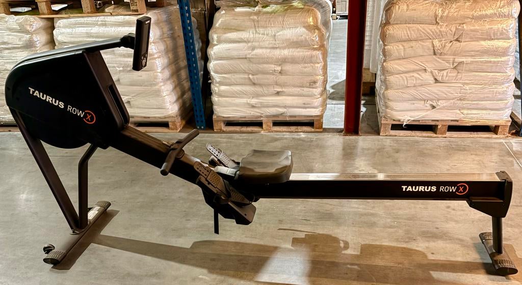Taurus Row X Roeitrainer - Zo goed als nieuw!, Sport en Fitness, Fitnessapparatuur, Ophalen, Armen, Zo goed als nieuw, Metaal