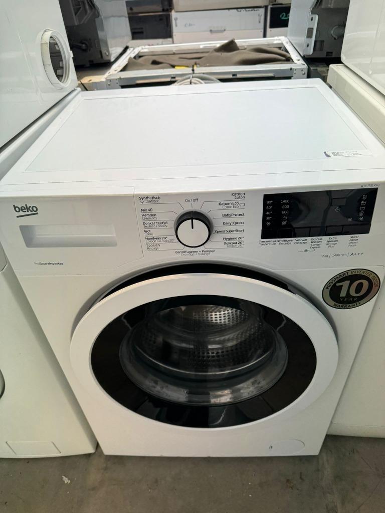 Beko Wasmachine 7kg | Schoon | Garantie | Bezorging, Minder dan 85 cm, Verzenden, Refurbished, Voorlader