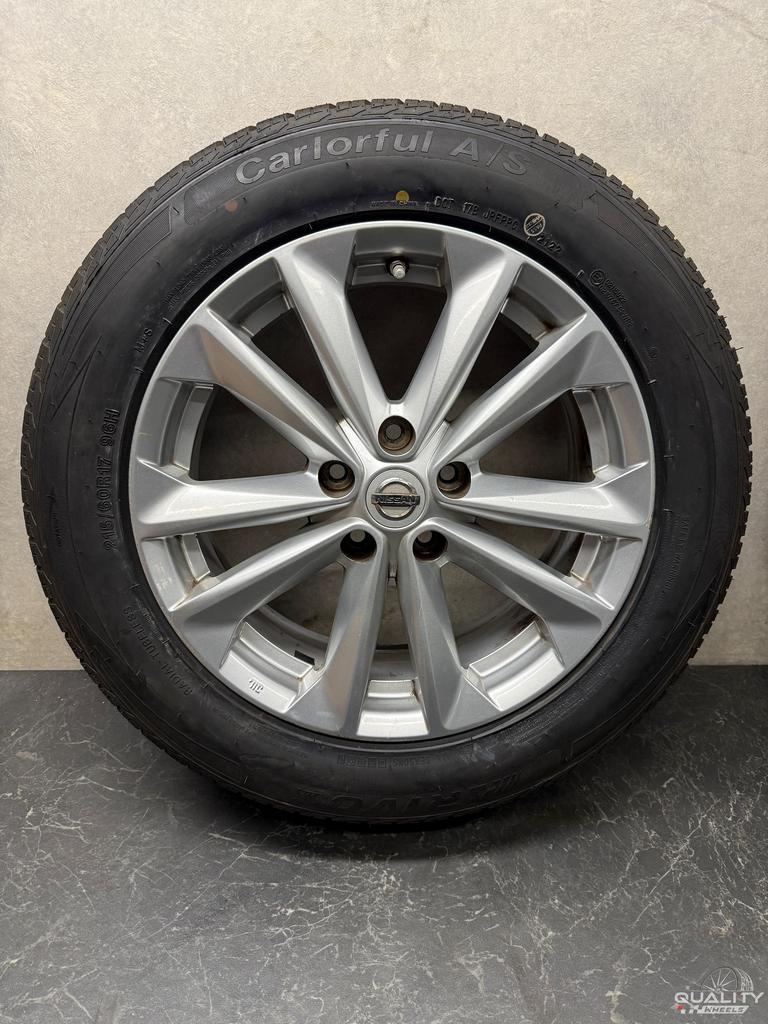 17” Nissan Qashqai J11, J10, Nissan X-Trail Velgen + Banden, Auto-onderdelen, Banden en Velgen, -, -, Banden en Velgen, 17 inch