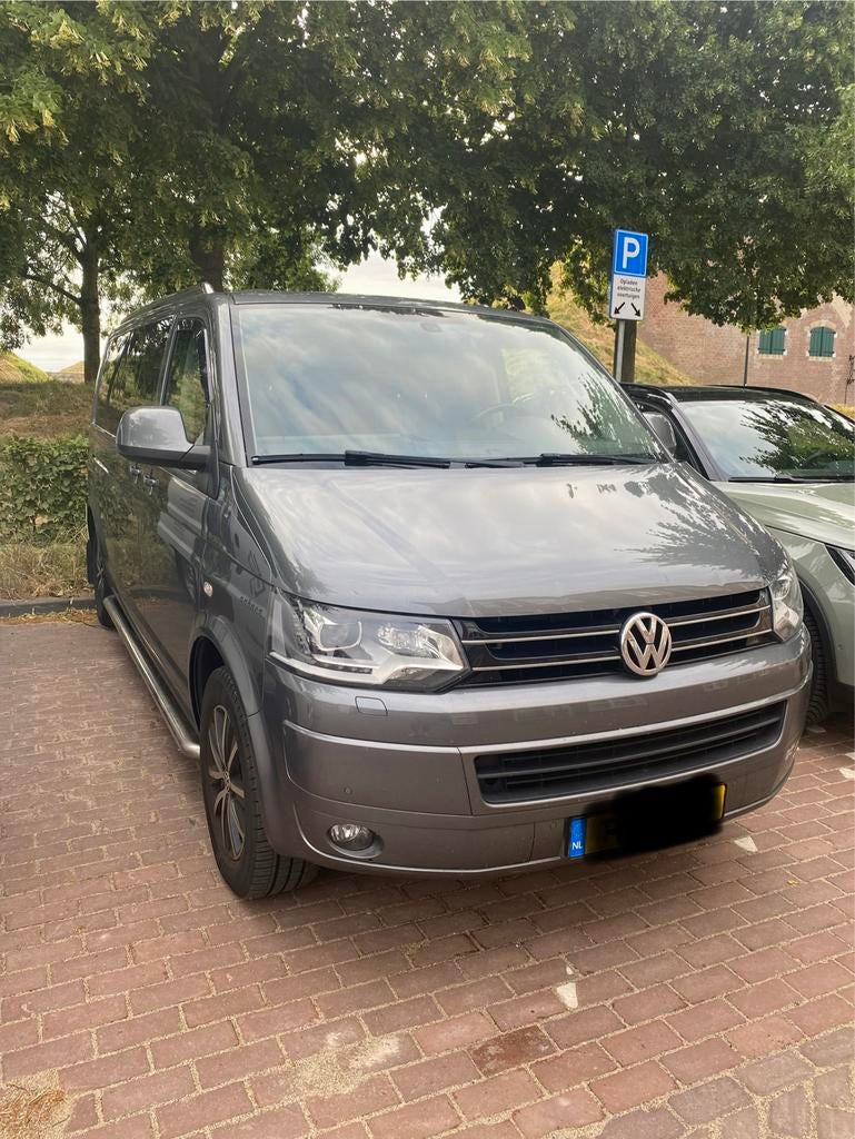 Camper VW Multivan 2015 ook 7 pers., Hefdak, Buscamper of Camperbus, Volkswagen, Tot en met 2