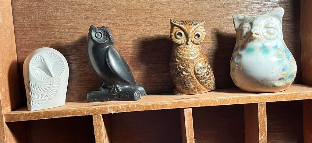 Beëindigen uilen verzameling, Ophalen of Verzenden, Zo goed als nieuw, Dier