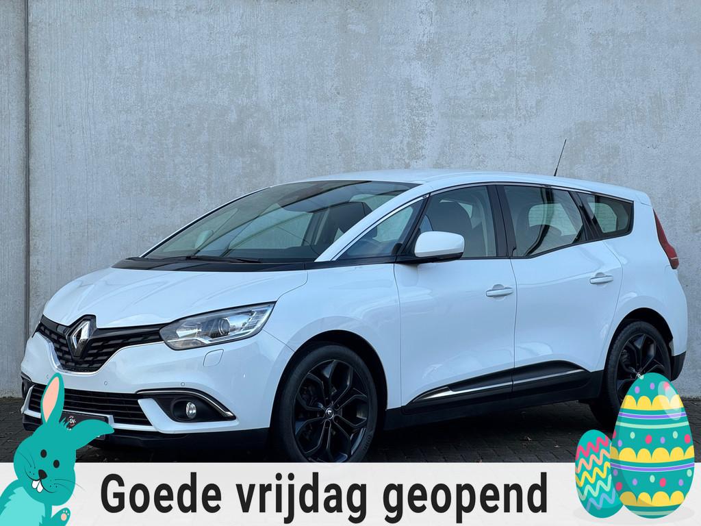 Renault Scénic 1.3 TCe Limited, 7 ZITS AUTOMAAT, NAV, STL V, 4 cilinders, 7 stoelen, Wit, Origineel Nederlands