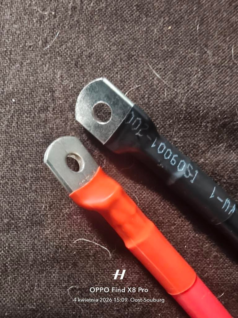 Accukabels 50cm 50mm2 SC70-8, Ophalen of Verzenden