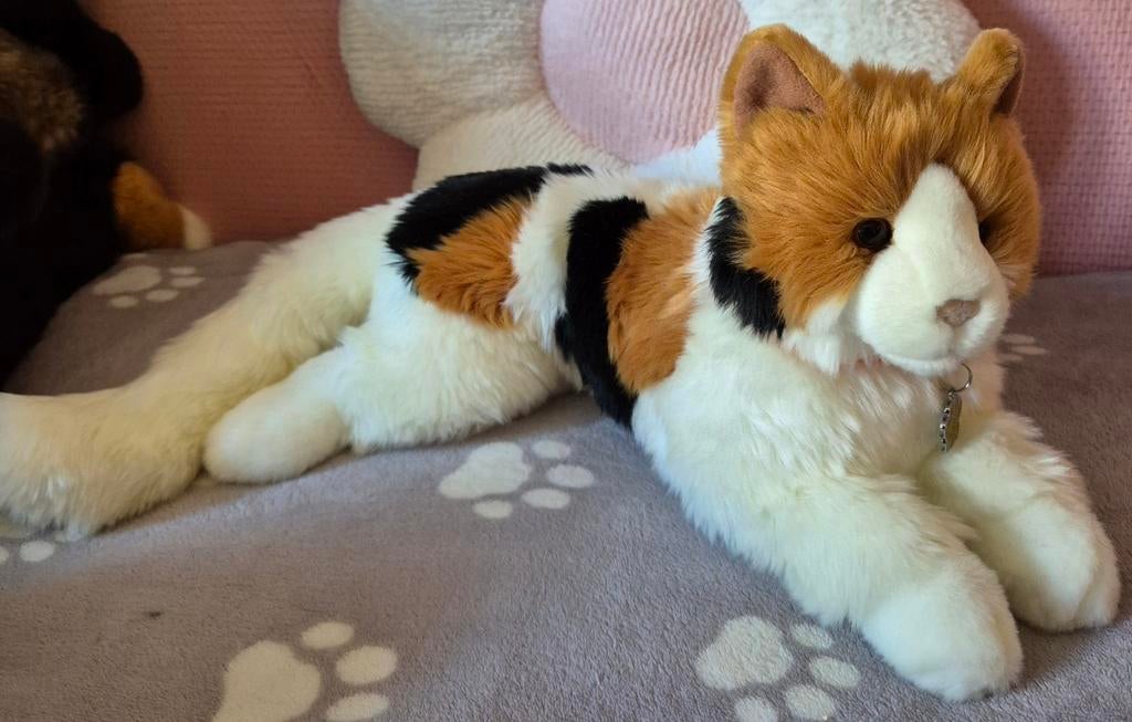 Douglas cuddle toys puzzle calico kat knuffel ESSA nieuw!, Ophalen of Verzenden, Nieuw, Overige typen
