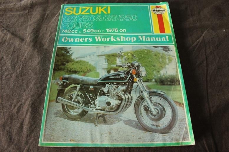 Suzuki GS750 GS550 fours 1976 1977 werkplaatsboek manual, Ophalen of Verzenden, Suzuki