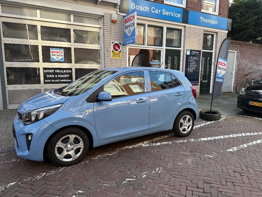 Kia Picanto 1.0 Cvvt 67pk 5-zits 2020 Blauw, Auto's, Kia, Bedrijf, Picanto, ABS, Airbags, Airconditioning, Bluetooth, Boordcomputer