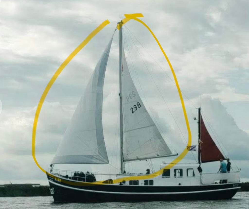 Complete Mast, Giek, Grootzeil, 6 meter of meer, Gebruikt, Overige typen, Ophalen