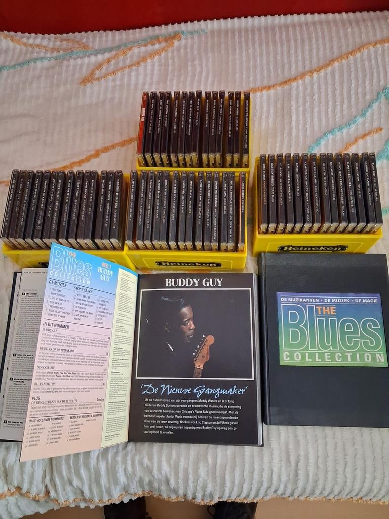 The Blues Collection - Complete Boxset met Boeken en CD's, Cd's en Dvd's, Cd's | Overige Cd's, Gebruikt, Boxset, Ophalen