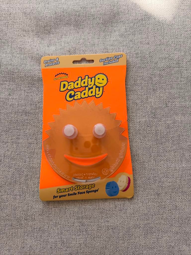Nieuwe Scrub Daddy Caddy spons houder - hygiënisch & netjes, Overige typen, Kunststof, Nieuw, Ophalen of Verzenden