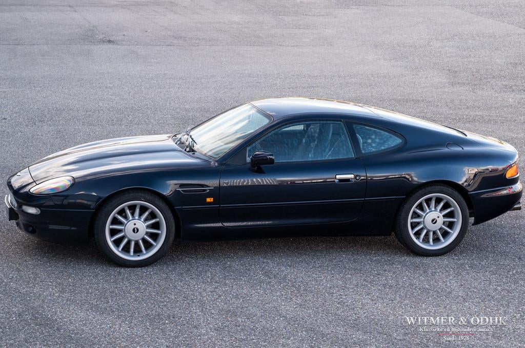 Aston Martin DB7 3.2 V6 Manual NL-auto (bj 1999), Zwart, 340 pk, Leder, Handgeschakeld