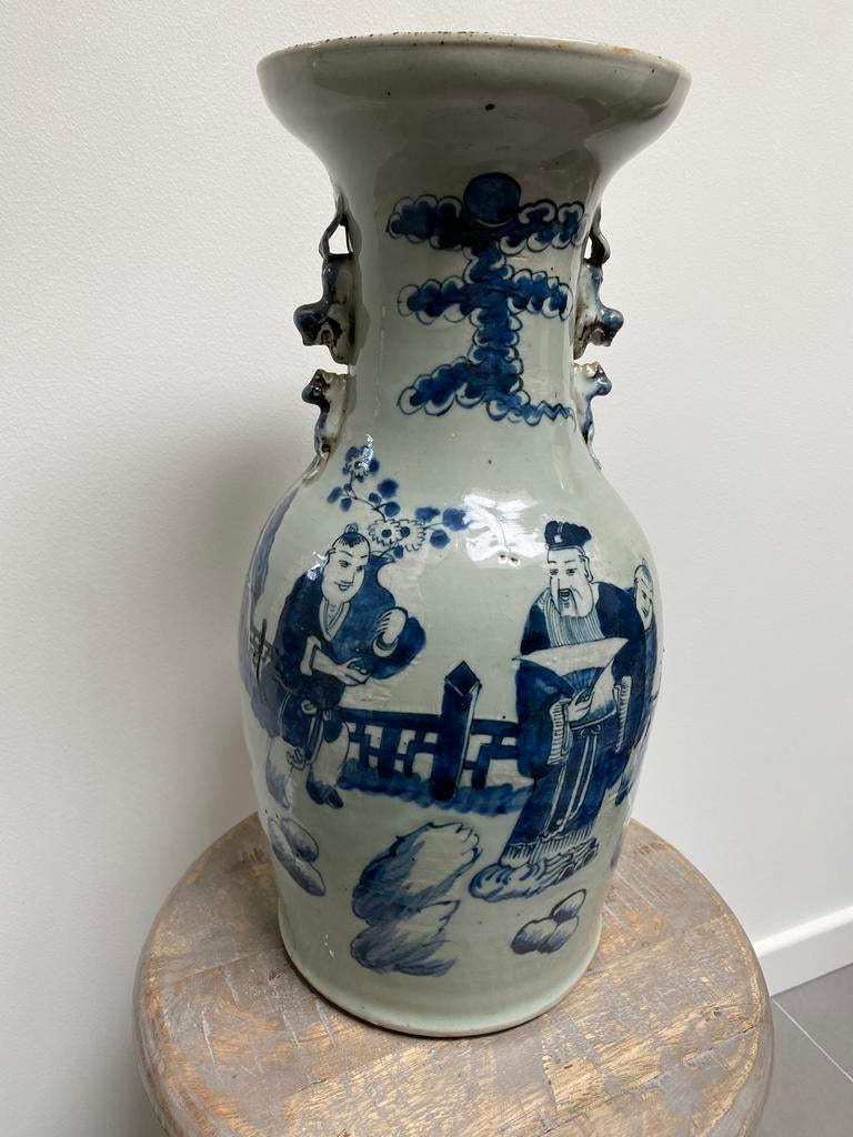 Antieke celadon vaas China, Antiek en Kunst, Ophalen of Verzenden