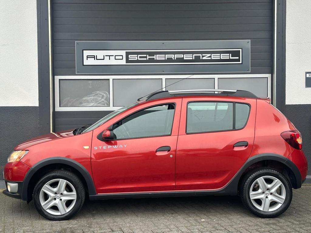 Dacia SANDERO 0.9 TCe Stepway Lauréate I AIRCO I NAVI I PDC, Voorwielaandrijving, Stof, Parkeersensor, Bedrijf