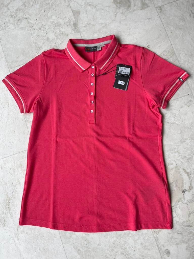 KJUS dames golf polo, maat 42, kleur roze, Kleding | Dames, Verzenden, Nieuw, Roze, Maat 42/44 (L)