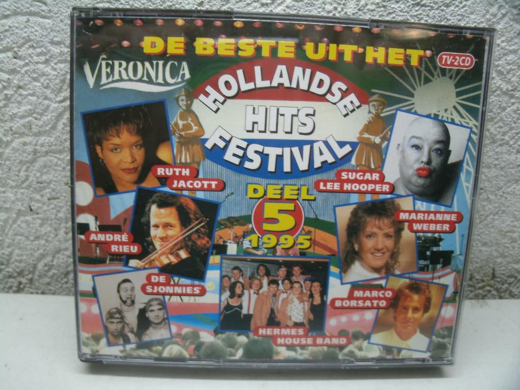 cd 72 hollandse hits 2 cd 1995, Ophalen of Verzenden, Zo goed als nieuw, Levenslied of Smartlap