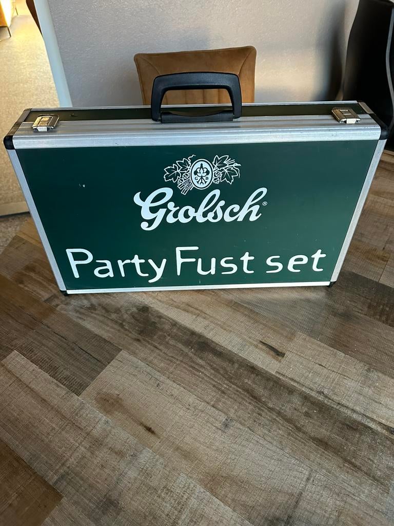 Grolsch party fust set, Ophalen of Verzenden, Gebruikt, Overige typen, Grolsch