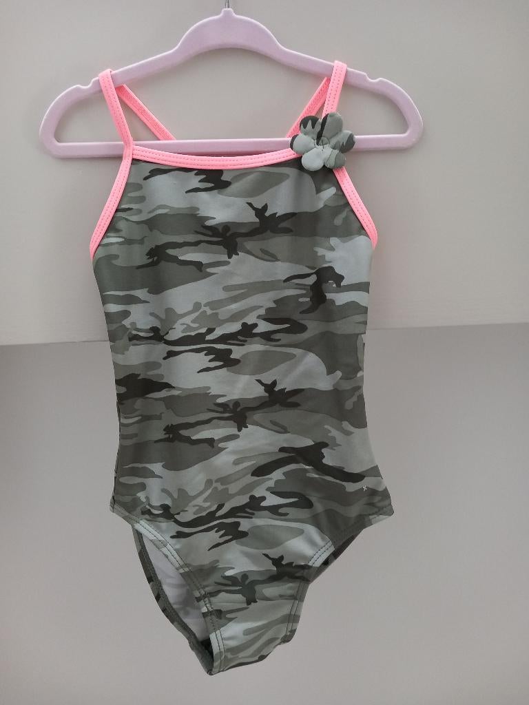 Manouxx badpak 116, Kinderen en Baby's, Maat 116, Meisje, Badpak, Ophalen of Verzenden