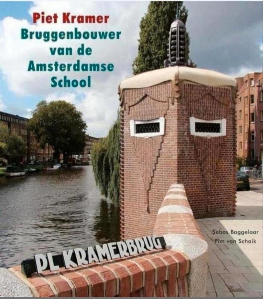 PIET KRAMER Bruggenbouwer v/d Amsterdamse School. Hardcover, Boeken, Kunst en Cultuur | Architectuur, Verzenden, Zo goed als nieuw