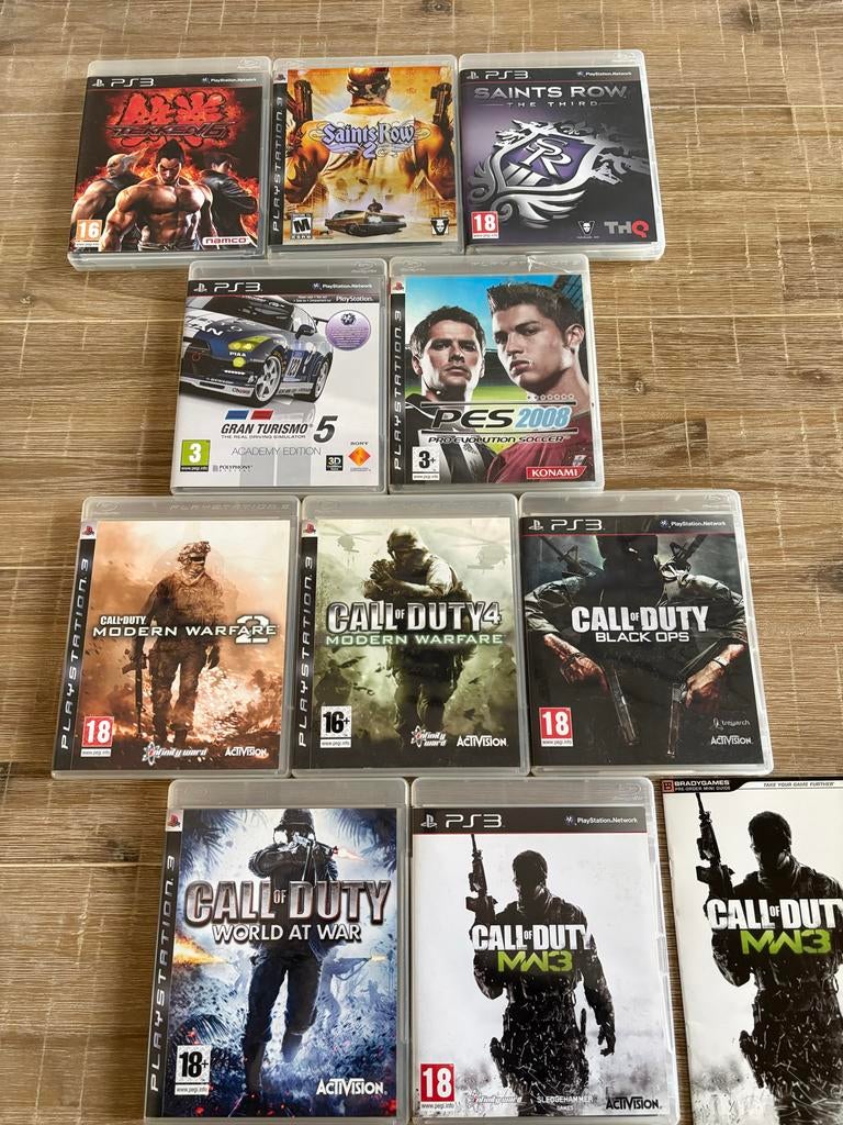 Diverse PS3 spellen, Gebruikt, Vanaf 18 jaar, Shooter, 1 speler