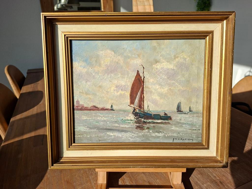 Partij Schilderijen, Antiek en Kunst, Kunst | Schilderijen | Klassiek, Ophalen of Verzenden