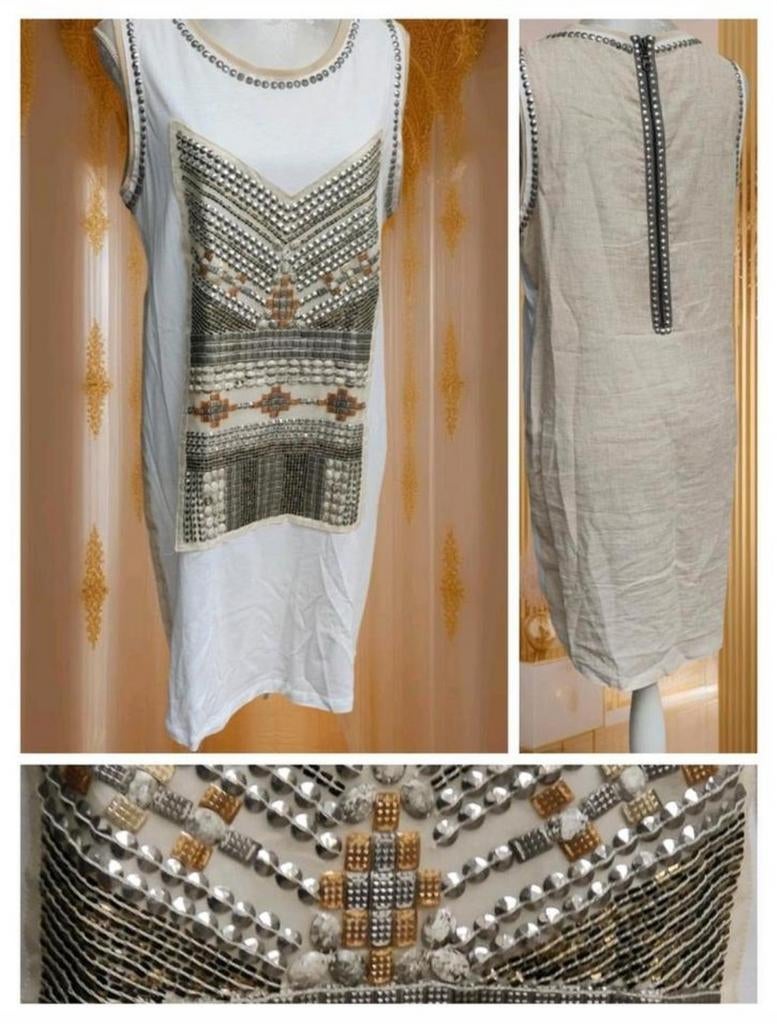 Hoss Intropia Jurk Maat 42, Kleding | Dames, Verzenden, Maat 42/44 (L), Zo goed als nieuw, Knielengte