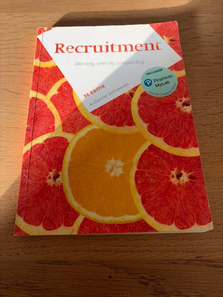 Recruitment: Werving, selectie, onboarding (3e editie), Boeken, Ophalen of Verzenden, Gamma, Zo goed als nieuw, HBO