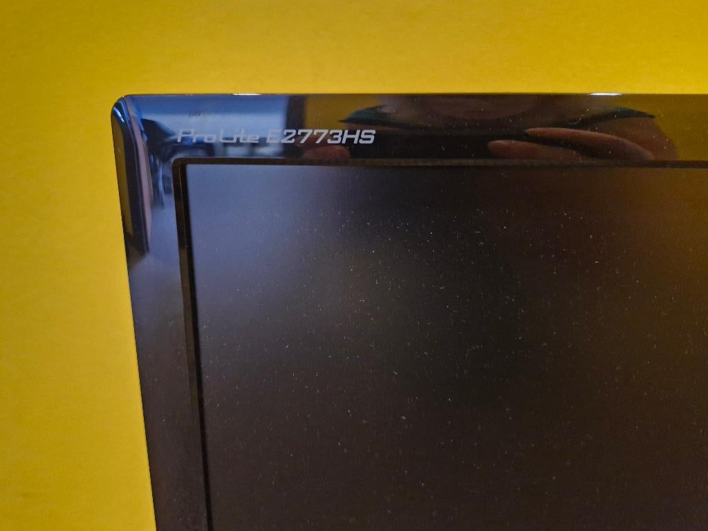 2x Iiyama prolite E2773hs 27 inch full HD hdmi scherm, Kantelbaar, Full HD, 1 tot 2 ms, 61 t/m 100 Hz
