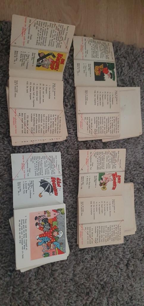 Flipje stripjes serie 30 t/m 33 compleet, Boeken, Stripboeken, Complete serie of reeks, Ophalen of Verzenden
