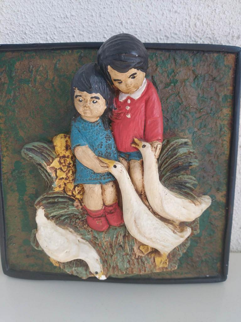 Retro wandplaquette Arend Spoor Venlo, 19x19cm, Ophalen of Verzenden