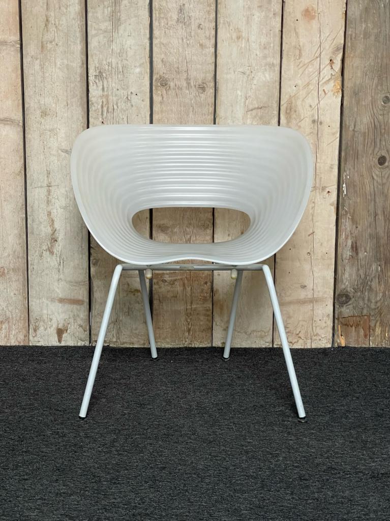 Vitra Tom Vac kuipstoel transparante kuip, Tuin en Terras, Vitra, Kunststof, Gebruikt, Ophalen of Verzenden