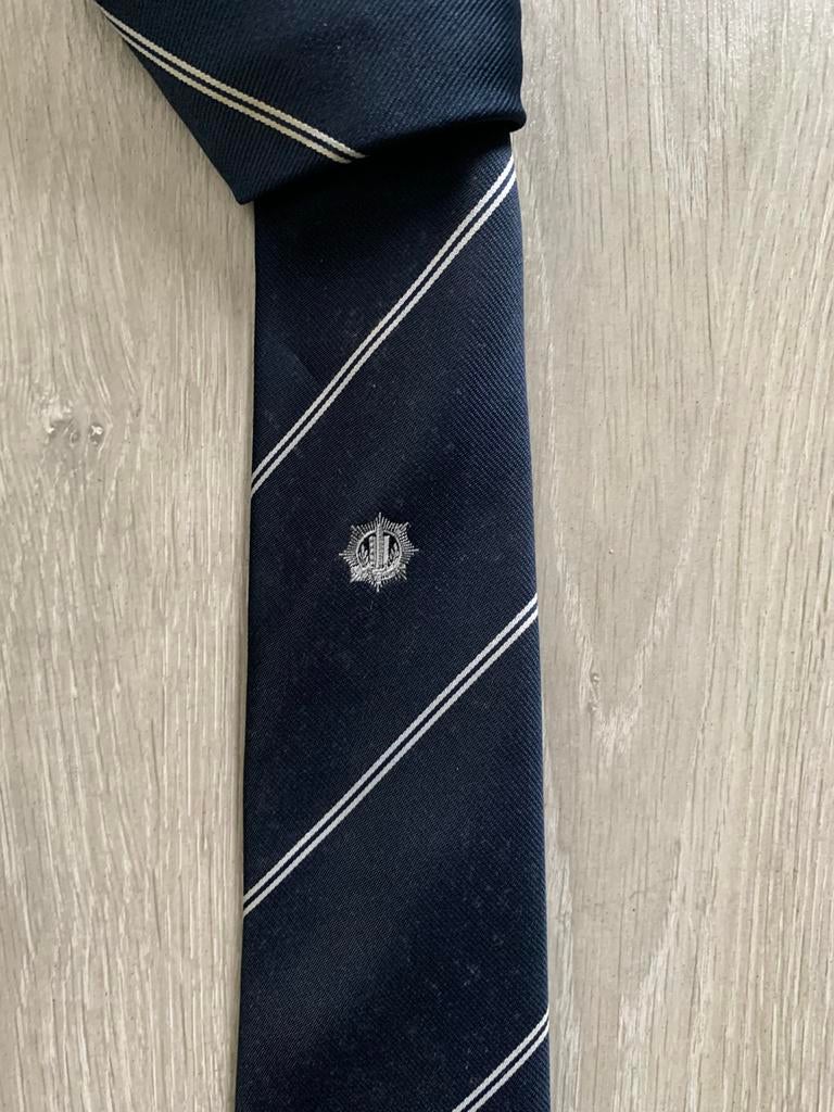 Oude stropdassen, waaronder politie stropdas, Ophalen of Verzenden, Gedragen, Blauw, Met patroon