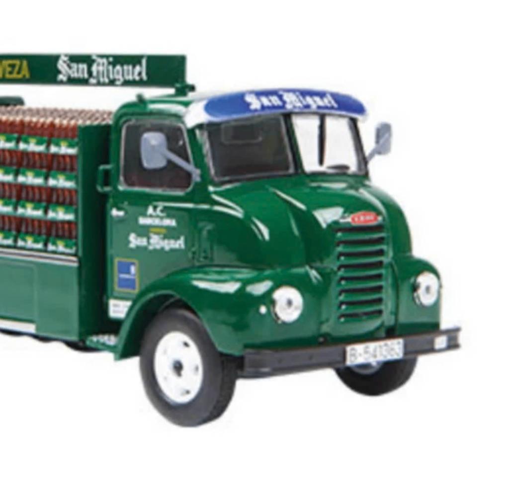 Ebro B-35C 1967 San Miguel Bier 1/43 reparto / servicio # 55, Verzenden, Nieuw, Bus of Vrachtwagen, Overige merken