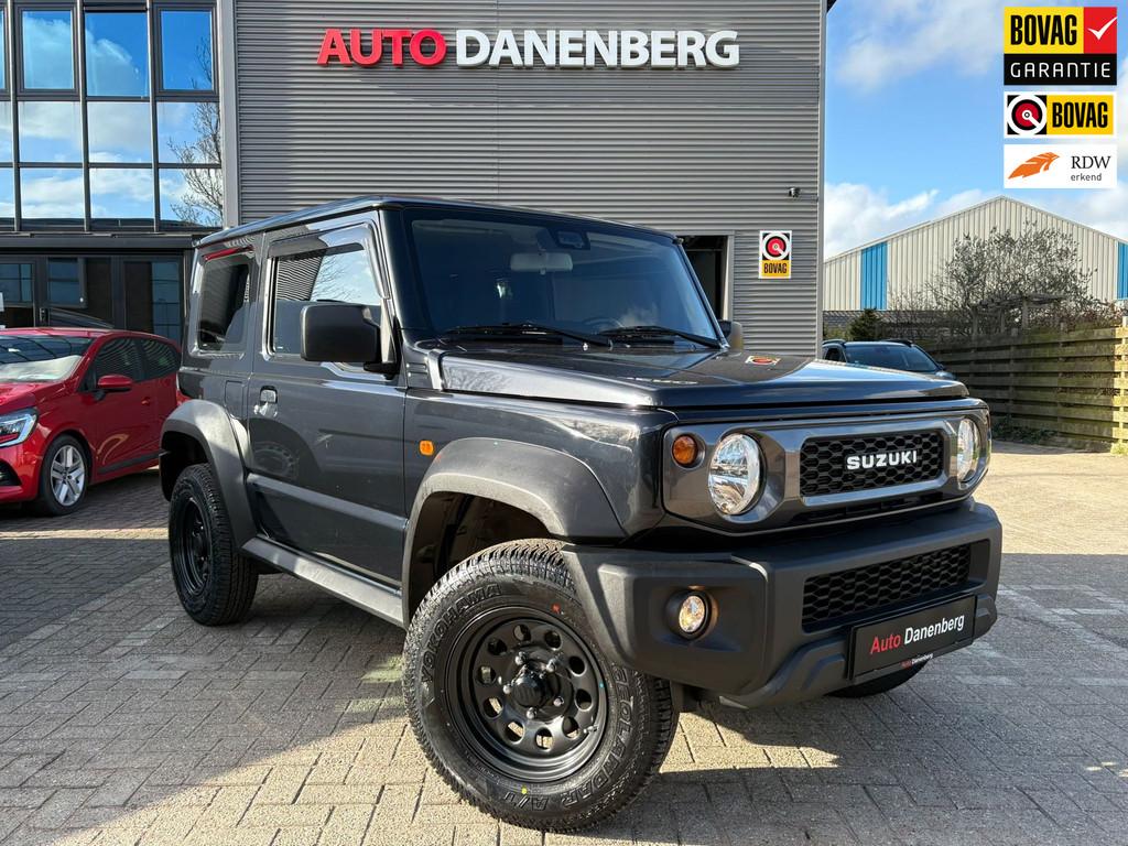 Suzuki Jimny 1.5 Professional 4x4 BLACK ! Garantie, 13 km/l, Stof, Zwart, 4 cilinders