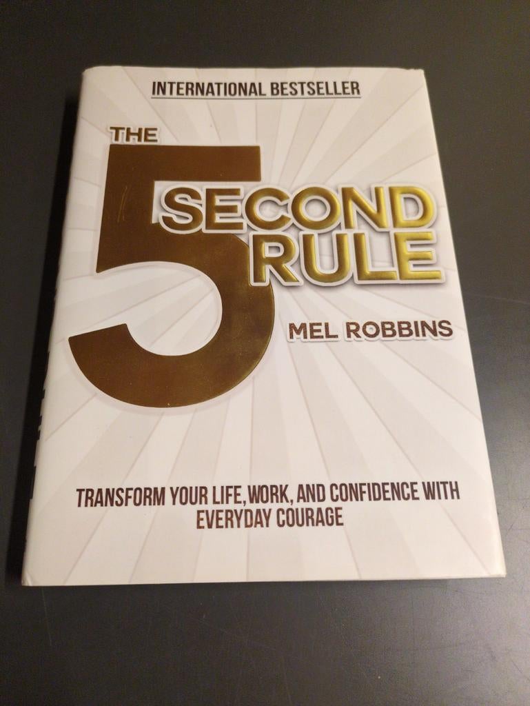 Mel Robbins - The 5 Second Rule, Ophalen of Verzenden, Zo goed als nieuw, Mel Robbins